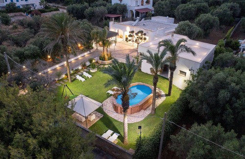 Marina di Novaglie Villa | Villa Machri - Con Piscina Privata E Ampio Giardino Vicina Al Mare