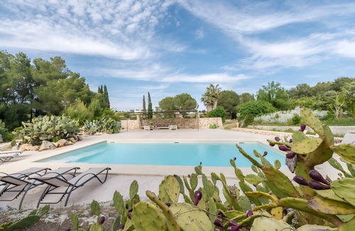 Galatina Villa | Villa 'Masseria Lo Scalfo Galatina' with Private Pool, Wi-Fi, and Air Conditioning