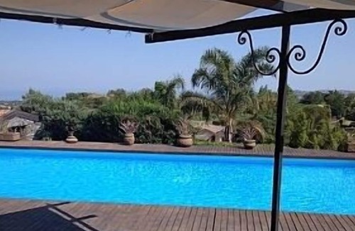 Viagrande Villa | Villa on the hills of Etna, Private Pool, beautiful garden And Sea View