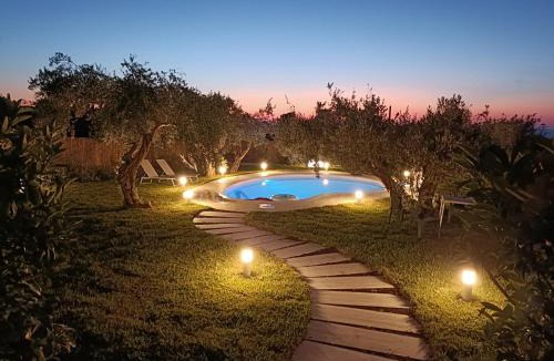 Terrasini Villa | Villa Otto Ulivi con Piscina Privata