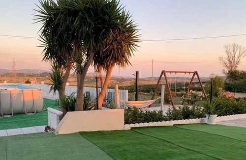 Grotte Villa | Villa 'Racalmare' with Mountain View, Pool & A/C