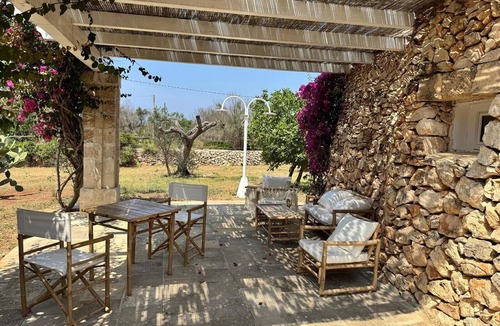 Racale Villa | Villa 'Resort I Trulli Torre Suda' with Private Pool, Wi-Fi and Air Conditioning