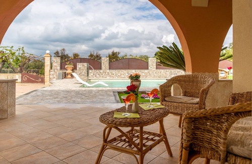 Santa Maria del Focallo Villa | Villa "Sonia" with Sea View, Pool and Wi-Fi