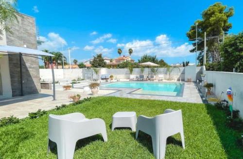 Fontane Bianche Apartment | Villa Sele Fontanebianche - pool