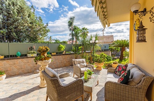 Mascali Villa | Villa 'Villetta Mare E Monti' with Sea View, Wi-Fi and Air Conditioning