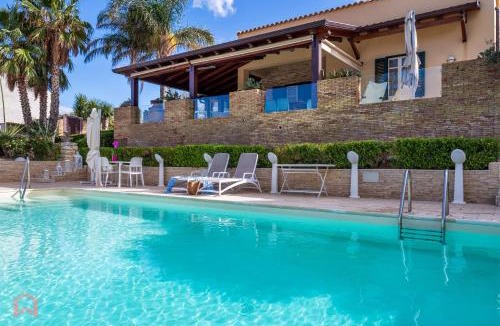 Alcamo Marina Villa | Villa vista mare e piscina privata ad Alcamo