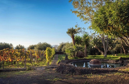 Santa Maria di Licodia House | Villa with pool and vineyards among Etna vineyards