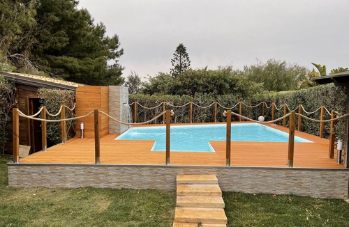 San Vito Lo Capo Villa | Villa with pool and with sea view