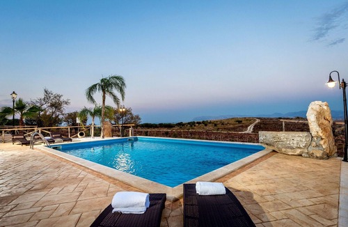 Scopello Villa | Villa with Pool, A/C, Sea View and private garden