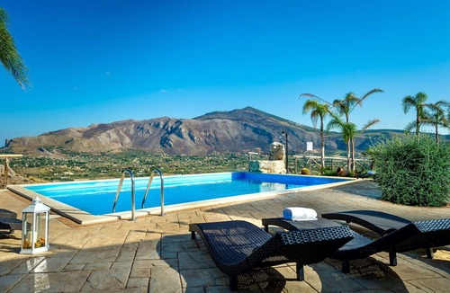 Scopello Villa | Villa with Pool, A/C, Sea View and private garden