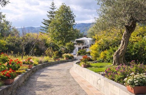 Santa Venerina Villa | Villa with Pool and Mount Etna and Vineyards views