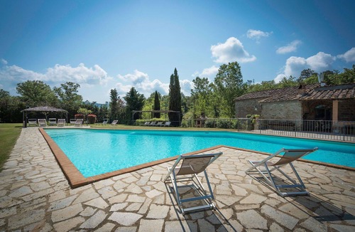 Bucine Villa | Wonderful private villa with private pool, WIFI, veranda, pets allowed and panoramic view