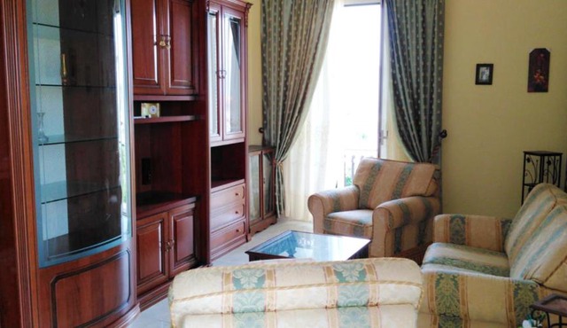 2 bedrooms appartement with sea view balcony and wifi at Citta Giardino 1 km away from the beach