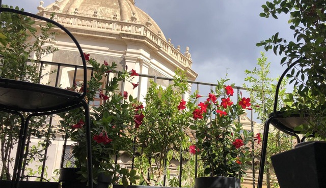 A romantic terrace on the Badia