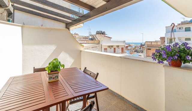 Apartment 'Giove with Large Sea View Balcony', Wi-Fi and Air Conditioning