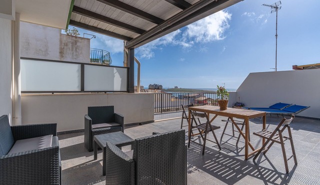 Apartment 'Plutone with Sea View Terrace', Wi-Fi and Air Conditioning