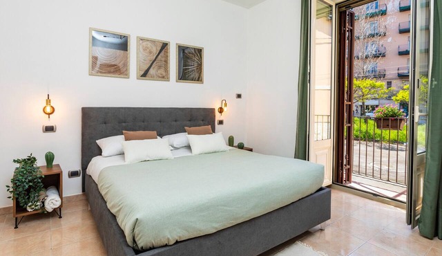 Apartment 'Civico 1 - Acireale' with Balcony and Air Conditioning