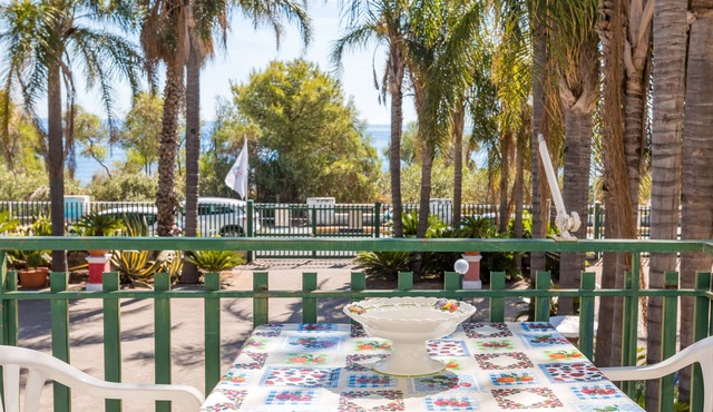Apartment 'I Ciottoli Dello Ionio - Apt 10' with Sea View, Shared Terrace and Balcony