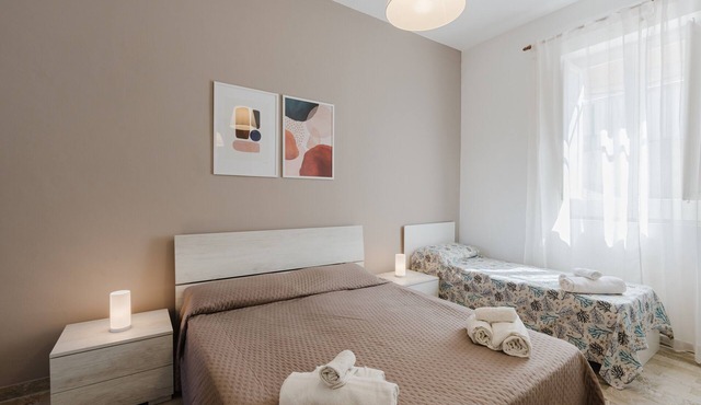 Apartment 'Sea Nest - Giardino E Spiaggia' with Terrace, Wi-Fi and Air Conditioning