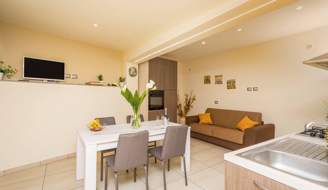 Apartment 'Sea Paradise' with Mountain View, Private Terrace and Air Conditioning