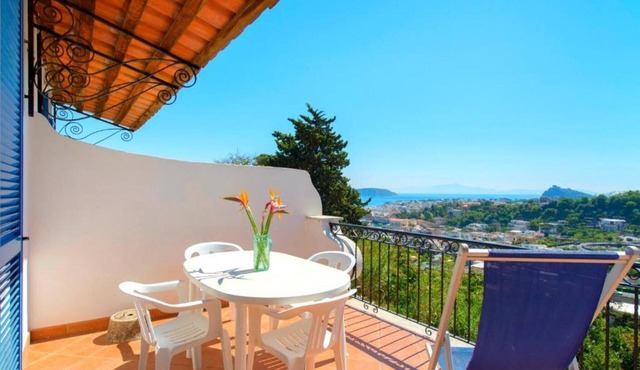Apartment 'Vista Golfo' with Sea View, Private Terrace and Wi-Fi