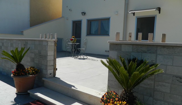 At Anna Matera's house