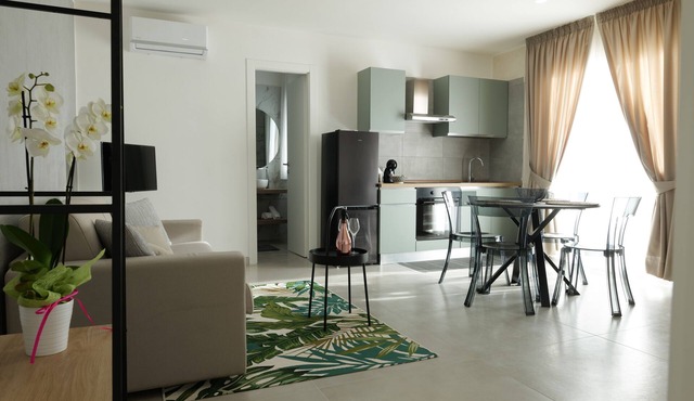 At the gates of Pompeii cozy and comfortable two-room apartment.