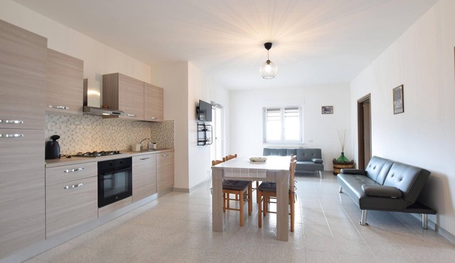 Beautiful apartment in Roccagloriosa with house a panoramic view
