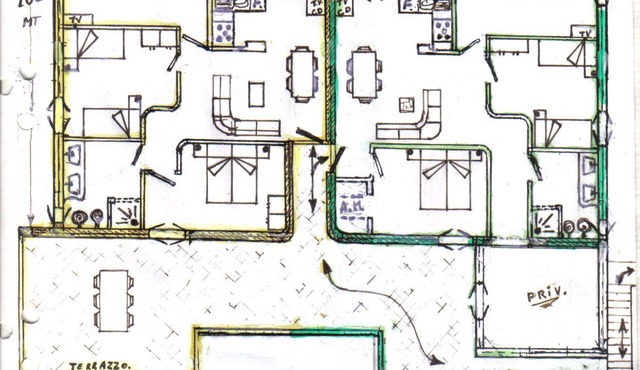 Casa Bahati - Spacious apartment on the south coast of Italy.