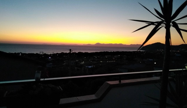 Casa Maja terrace with sea view