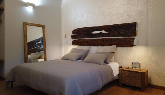Cozy room, surrounded by greenery and from a breathtaking view