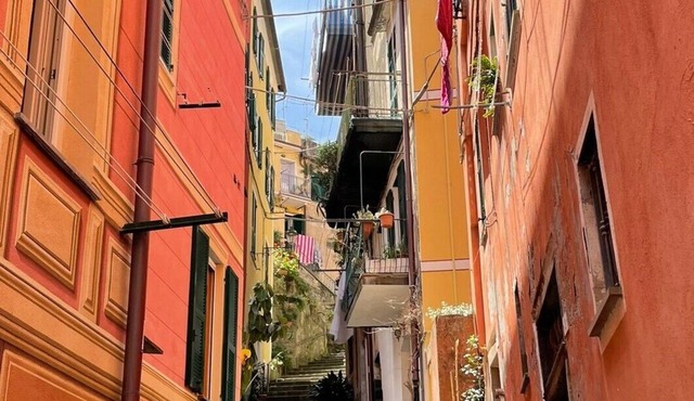 Da a Landa in the historic center, a stone's throw from the sea