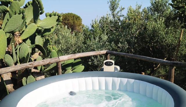 Farmhouse in Cilento nature with barbecue, whirlpool and relaxation area