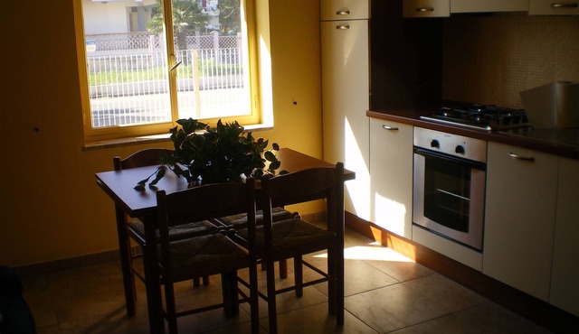 Ground floor apartment 100 m from the sea