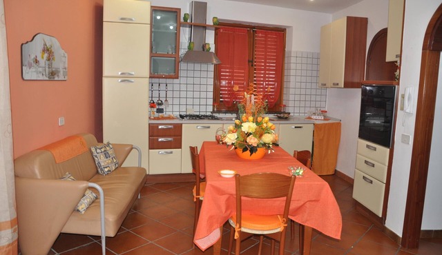 Holiday Apartment Da Sasà. Furnished and equipped apartment divided into 2 floors .