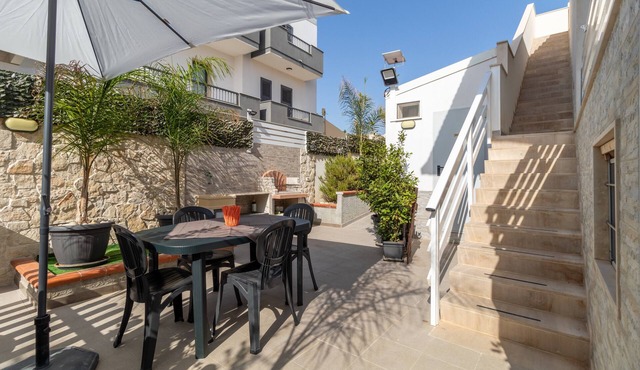 Holiday Apartment "Samuel Beach Con Patio E Veranda" with 2 Private Terraces & Wi-Fi