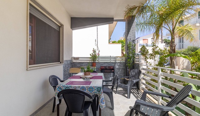 Holiday Apartment "Samuel Beach Con Veranda" with Private Terrace & Wi-Fi