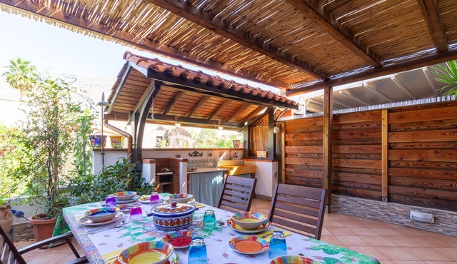 Holiday home San Vito Lo Capo Castelluzzo with covered terrace