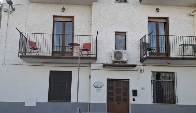 House on 3 levels, with wide sea views.