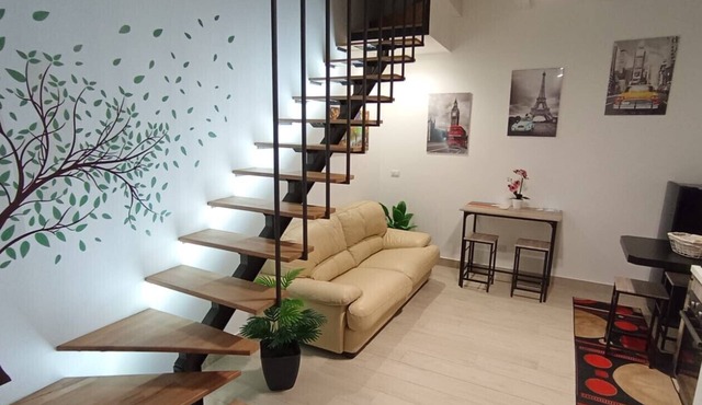 In Apulia, in the heart of the city of Barletta, detached house with terrace.