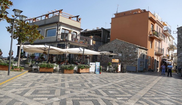 In the Center of Castelmola one of the most beautiful villages in Italy A Casitta Da Mola
