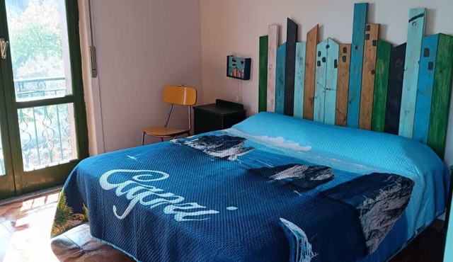 In the countryside, a cozy retreat for peaceful moments near Mount Vesuvius.