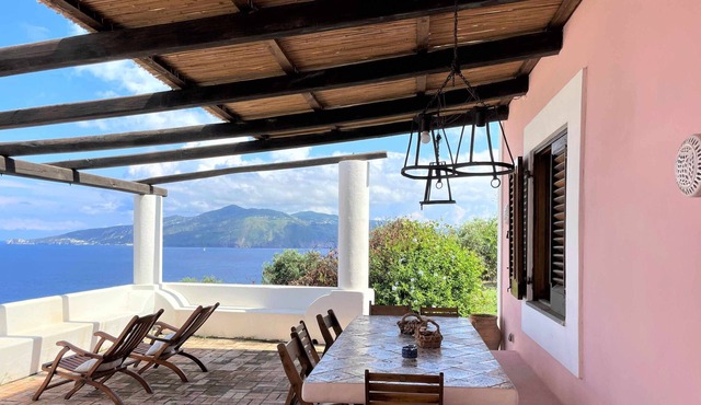 La Casa Rosa, sea view terrace