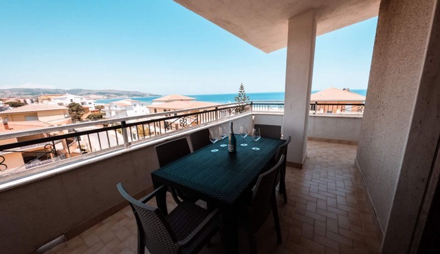Magnificent Sea View Penthouse in Strongoli Marina