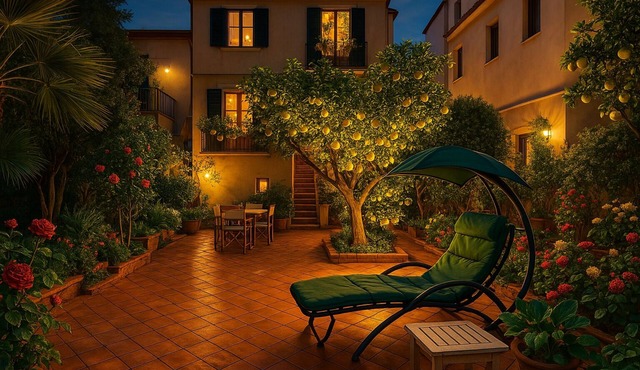 MONDELLO COTTAGE ULIVO 2 | 2BR Beach Apt | Parking | Sleeps 6