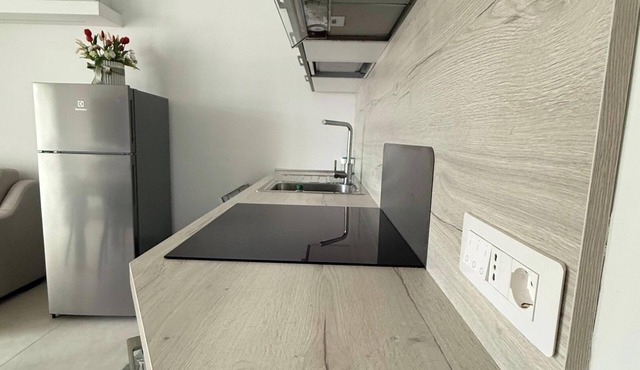 Newly built apartments a few meters from the sea