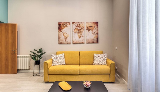 Newly renovated apartment in the heart of Rome.
