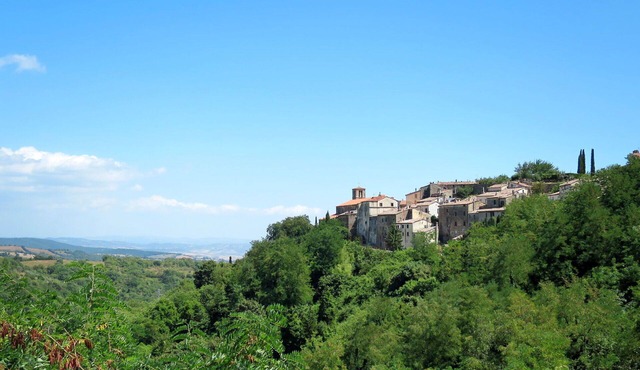 Nice apartment in villa for 4 people with WIFI, TV, patio and pets allowed in Scansano