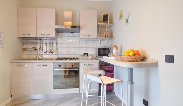 On the north coast of Sicily, this welcoming vacation home welcomes you.