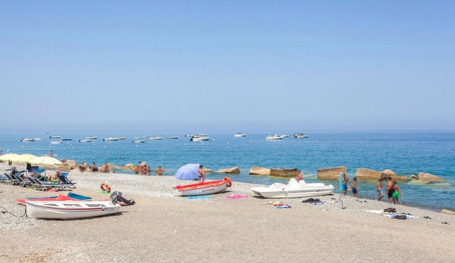 On the north coast of Sicily, this creative vacation home welcomes you in San Fratello.